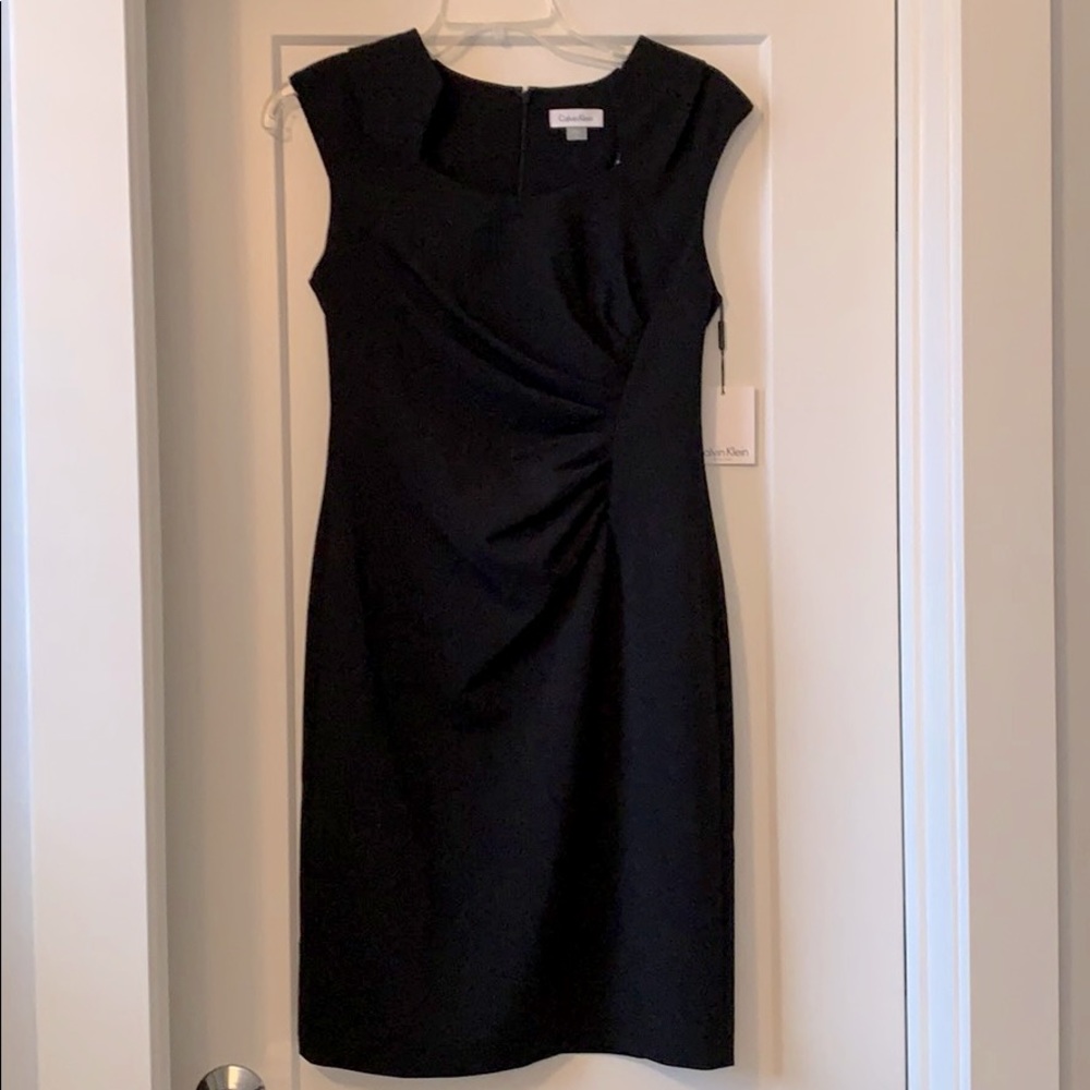 Black Calvin Klein dress